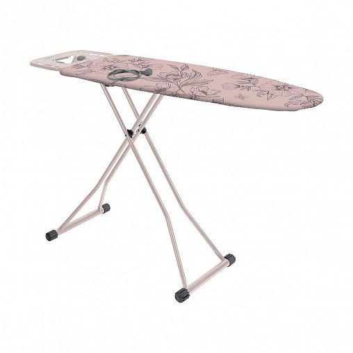 Гладильная доска Haushalt XL Flowers HXLT/F, тефлон, 123 x 46 см, flowers фото