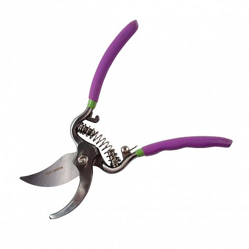 Секатор прямой Don Gazon, цельнометаллический, обрезиненные рукоятки, 200 мм фото