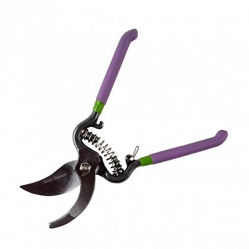 Секатор прямой Don Gazon, обрезиненные рукоятки, 200 мм фото