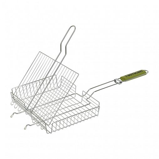 Решетка-гриль Boyscout с картонным веером, 30 x 25 x 5,5 см фото