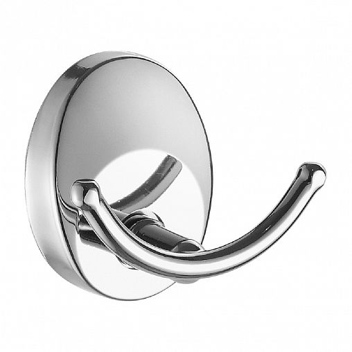 Двойной крючок Fashun A1605-2, хром фото