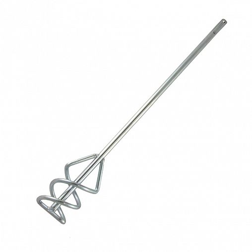 Насадка-миксер для строительных смесей Кедр, оцинкованная, 80 x 400 мм, хвостовик SDS-plus фото