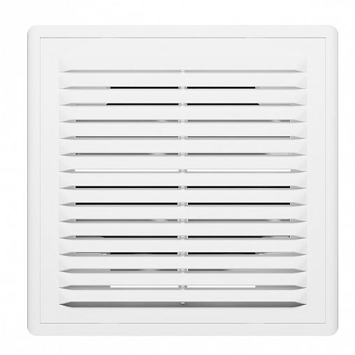 Решетка вентиляционная разъемная Era R1515BV, пластиковая, с обратным клапаном, 150 x 150 мм фото