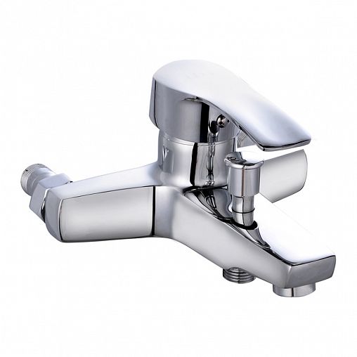 Смеситель для ванны с душем Профсан Плюс ПСМ-815-023, однорычажный, хром фото