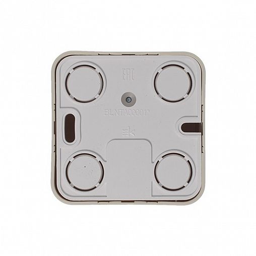 Розетка ТВ Systeme (Schneider) Electric Blanca, накладная, бежевая фото