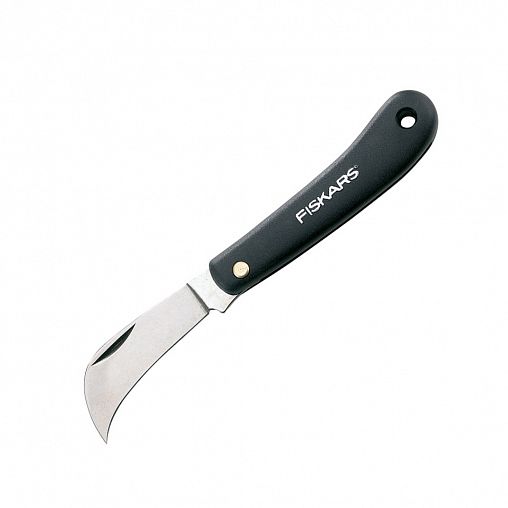 Нож изогнутый для прививок Fiskars K62, 170 мм фото