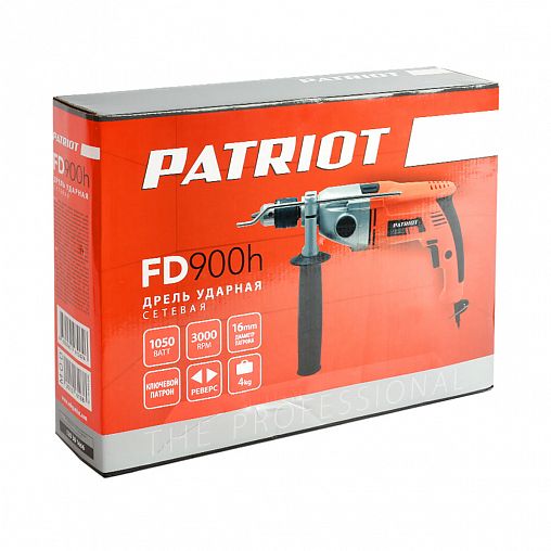 Ударная дрель Patriot FD 900H, 1050 Вт фото Ударная дрель Patriot FD 900H, 1050 Вт фото