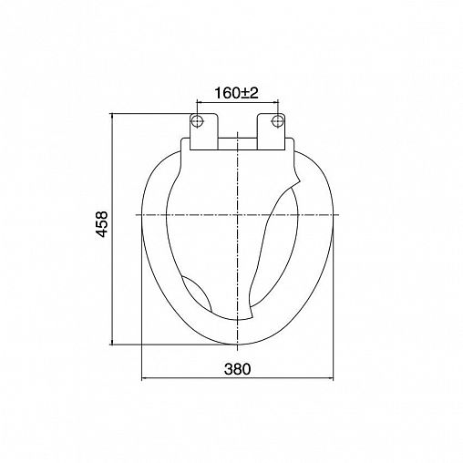 Сиденье для унитаза VIRPlast, белый мрамор фото