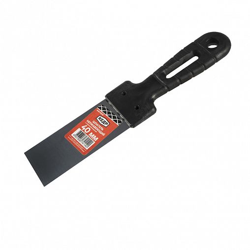 Шпатель Кедр, нержавеющая сталь, пластиковая ручка, 40 мм фото