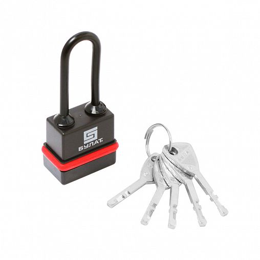 Замок навесной всепогодный Булат ВС 3-Н35-01, d 5 мм, 5 ключей фото