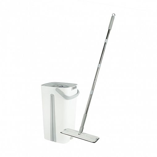 Комплект для уборки Doм-Doм, швабра, ведро с отжимом, 8 л фото
