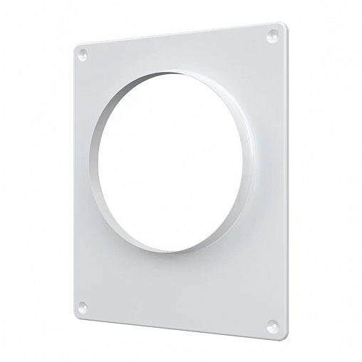 Площадка торцевая Era 140ПТМ, сталь, с фланцем 140 мм, 196 x 236 мм фото