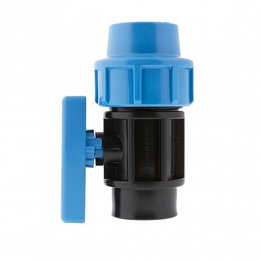 Кран шаровой для труб ПНД Джилекс, 25 x 3/4" М фото