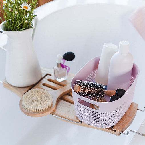 Корзина универсальная Plast Team Oslo, 234 x 173 x 121 мм, серый шторм фото