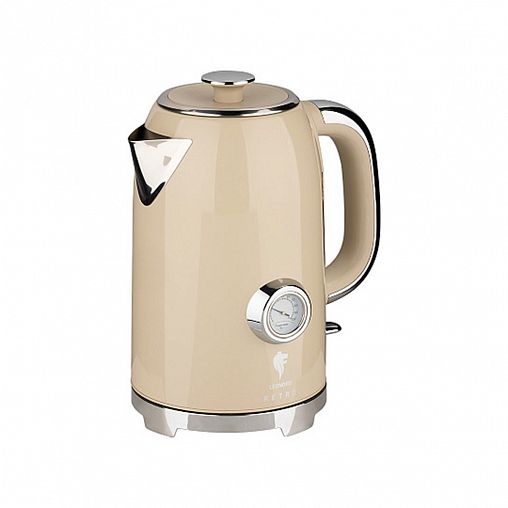 Чайник электрический Leonord LE- 1901/2 RETRO, 1,7 л, бежевый фото