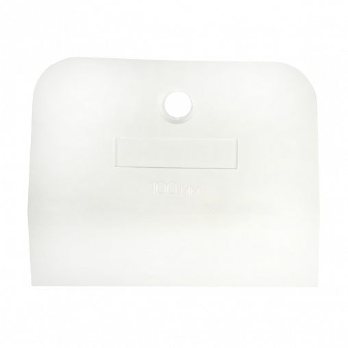 Шпатель резиновый Кедр, 100 мм, белый фото