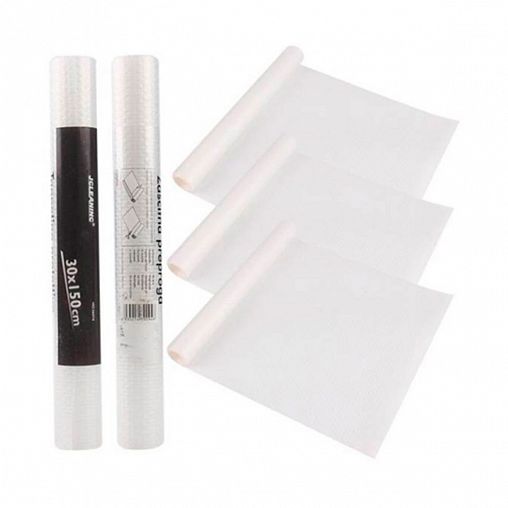 Коврик противоскользящий Рыжий кот, 150 x 30 см фото