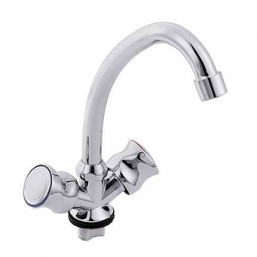 Смеситель для кухни Tsarsberg TSB-272-34, двухвентильный, хром фото