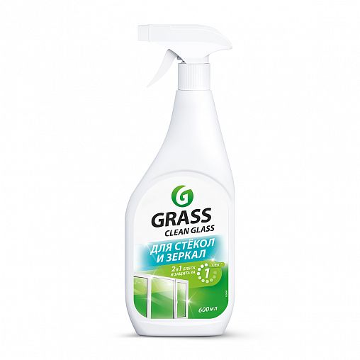 Средство для мытья стекол и зеркал Grass Clean Glass, 600 мл фото