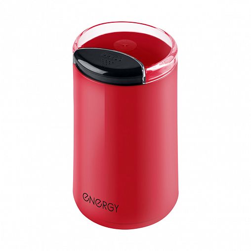Кофемолка электрическая Energy EN-113, 200 Вт, красная фото
