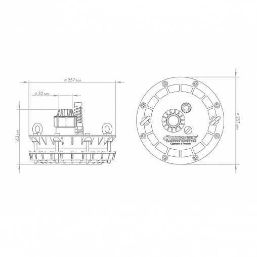 Оголовок скважинный Джилекс ОСП ОСП 133-160/32, 133 - 160 мм фото