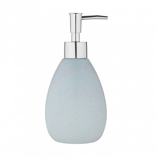 Дозатор для жидкого мыла Рыжий кот Пастель Azzurro, керамика, голубой фото