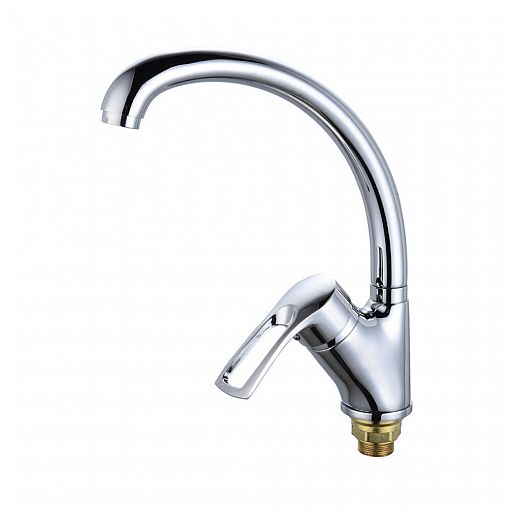 Смеситель для кухни Профсан ПСМ-335-КТ/017, однорычажный, хром фото