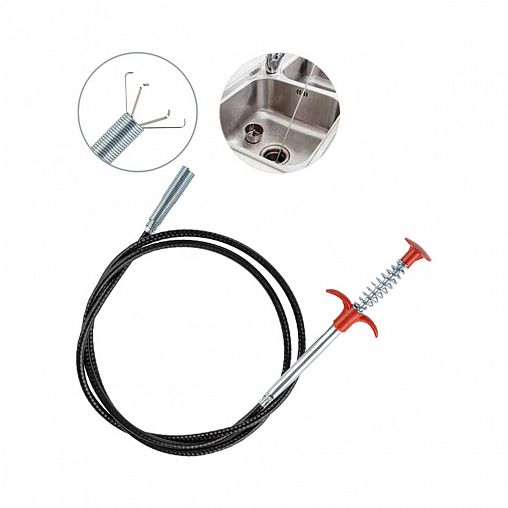 Трос сантехнический Park, с щупом, 1,6 м фото