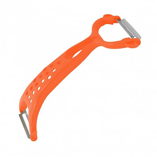 Овощечистка Мультидом Дабл, двусторонняя, 23 см, микс фото