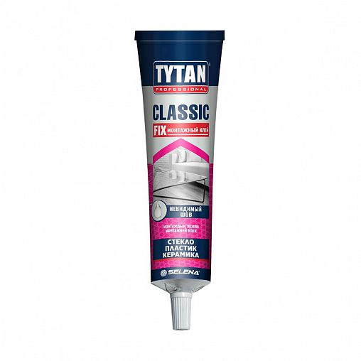 Клей монтажный Tytan Professional Classic Fix, 100 мл, прозрачный фото