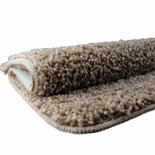 Коврик в ванную и туалет L Cadesi Anelya, 50 x 80 + 50 x 40 см, полипропилен, коричневый фото