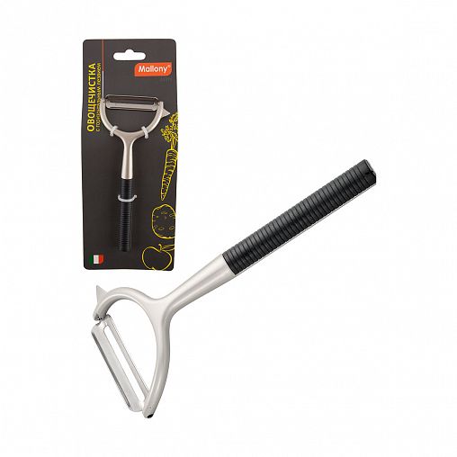 Овощечистка Mallony Eletto, 15 x 6,5 x 2 см фото