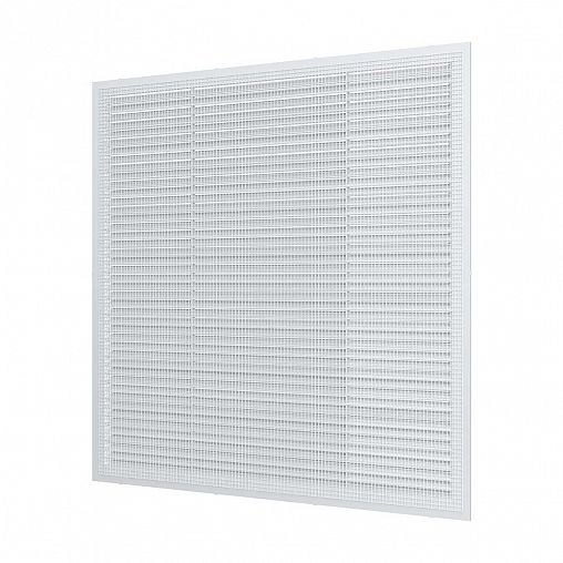 Решетка вентиляционная Era 3838С, пластиковая, с сеткой, 385 x 385 мм фото