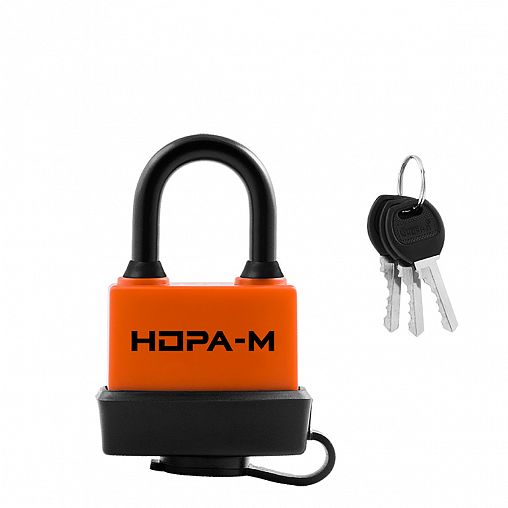 Замок навесной всепогодный Нора-М ЗНВ-702, 45 мм, 3 ключа фото