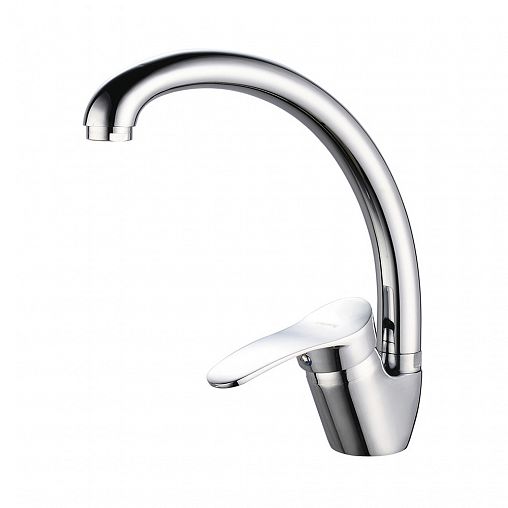 Смеситель для кухни Tsarsberg 753-1202, однорычажный, хром фото