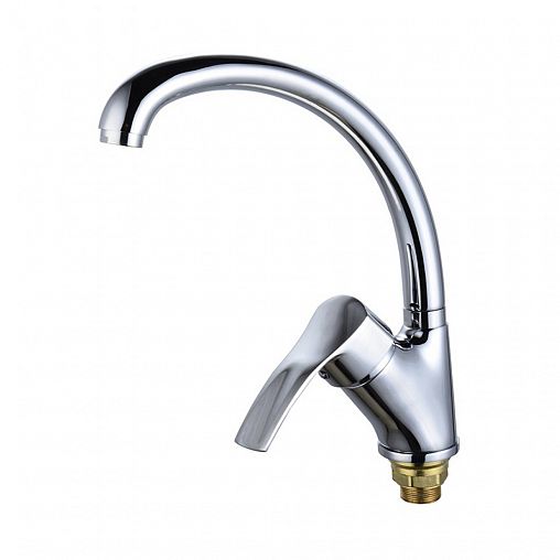 Смеситель для кухни Профсан ПСМ-335-КТ/023, однорычажный, хром фото