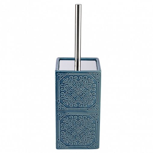 Ершик для унитаза Рыжий кот Марокко, с подставкой фото