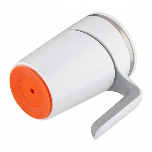 Термокружка Leonord Magnifik, нержавеющая сталь, 0,47 л, белая фото