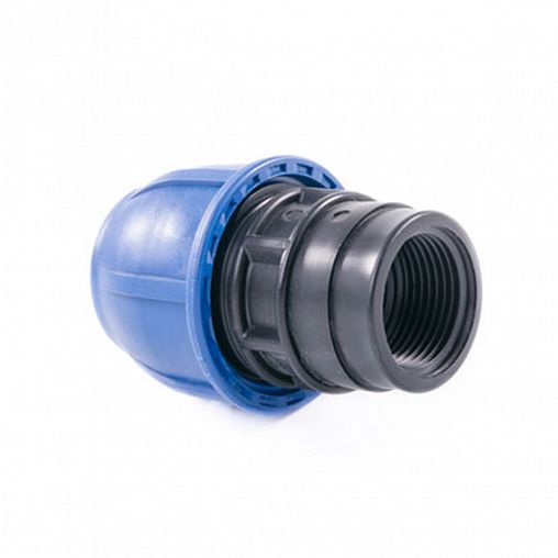 Муфта компрессионная для ПНД труб Lammin, внутренняя резьба, 32 x 1/2" фото