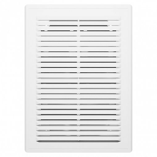 Решетка вентиляционная разъемная Era R1825BV, пластиковая, с обратным клапаном, 180 x 250 мм фото