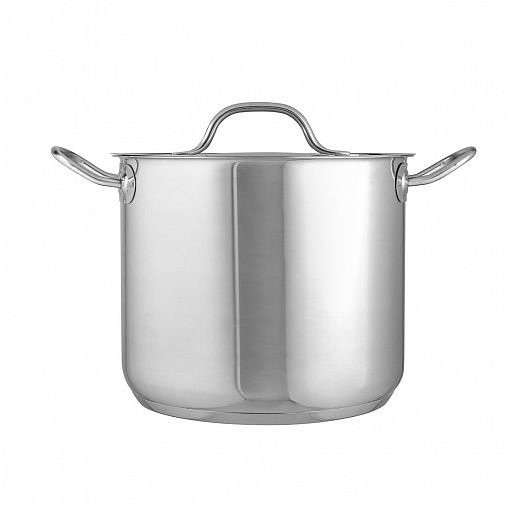 Кастрюля Mallony Elegante с крышкой, нержавеющая сталь, 7,1 л фото