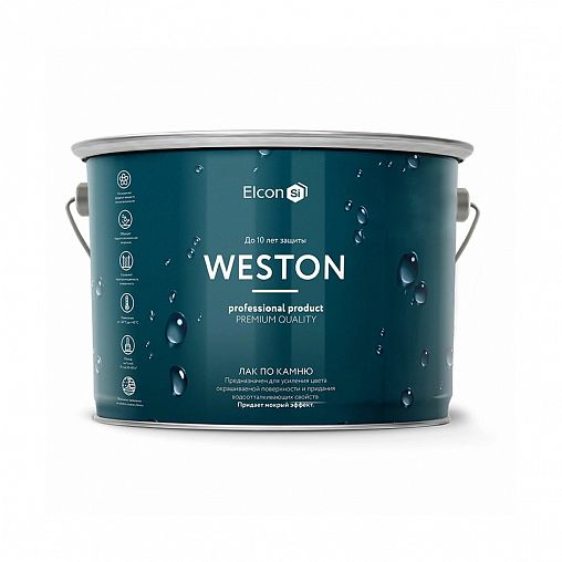 Лак по камню Elcon Weston, 9 л фото