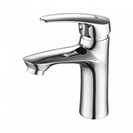 Смеситель для раковины с коротким изливом Lemark Linara LM0406C, однорычажный, хром фото