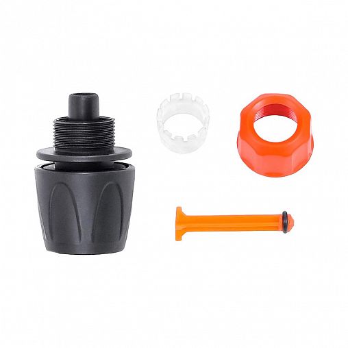 Коннектор для шлангов Жук, с аквастопом, 1/2" фото