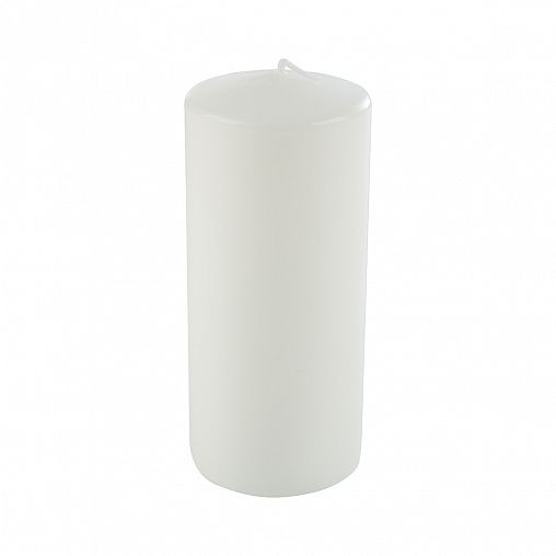 Свеча столбик Волшебная страна Deco, 63 x 150 мм, белая фото