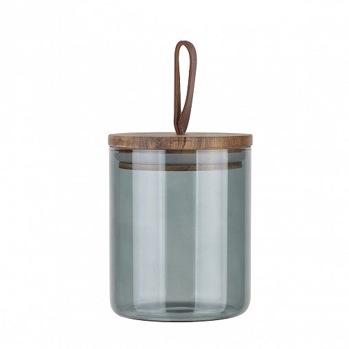 Банка для сыпучих продуктов Leonord Albero di Marmo, стеклянная, 8,5 x 10,5 см, 450 мл фото