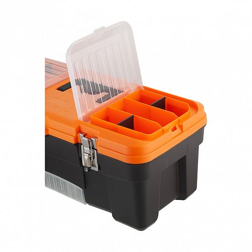 Ящик для инструментов Blocker Expert, 50,8 x 25,6 x 22,5 см, черный/оранжевый фото