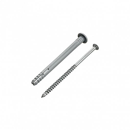Дюбель-гвоздь Tech-Krep SM-G, 6 x 80 мм, потайная манжета, 100 шт фото