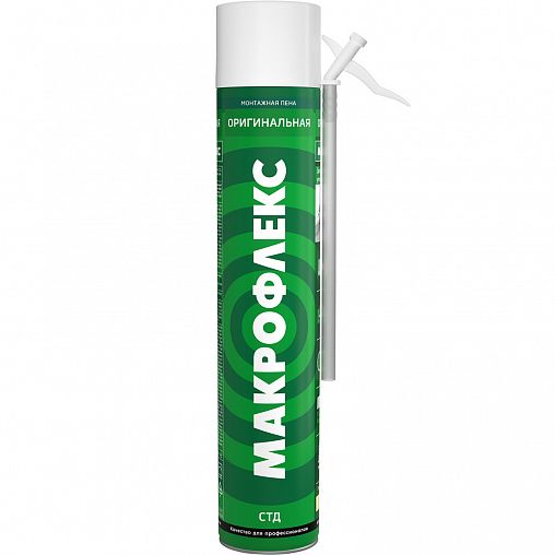 Бытовая монтажная пена Макрофлекс Оригинальная СТД 3048177, 750 мл фото