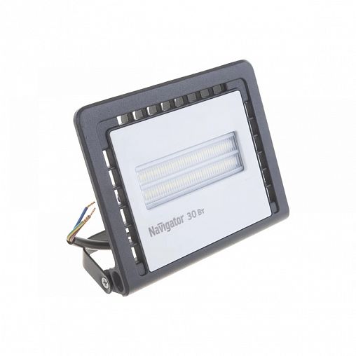 Прожектор светодиодный LED Navigator, 30 Вт, 6500 K, IP65, черный фото